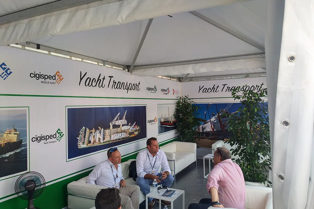 Cigisped yacht transport